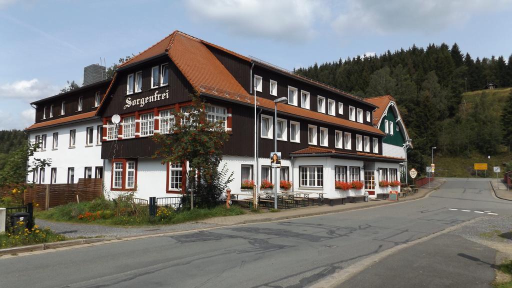 Hôtel Ostalgie Ferienheim Sorgenfrei Extérieur photo